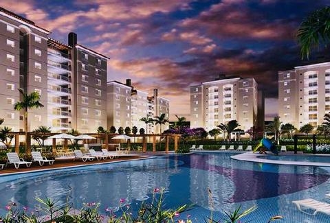 Apartamento à venda em Campinas, Jardim São Vicente, com 3 quartos, com 76 m², Prime Acqua