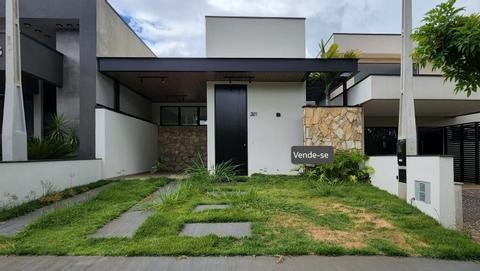 Casa à venda em Paulínia, Vila Monte Alegre, com 3 quartos, com 134 m², Terras da Estância
