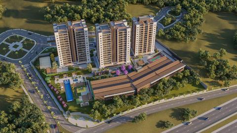 Apartamento à venda em Campinas, Loteamento Residencial Vila Bella, com 2 suítes, com 77 m²